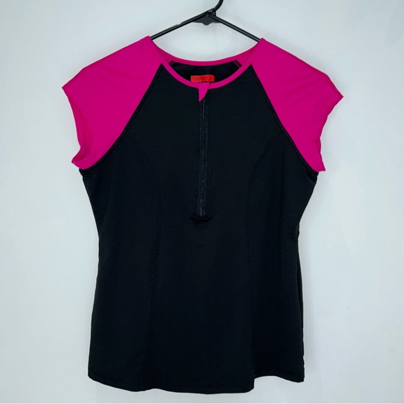 SPANX Active Cap Sleeve Exercise Top Size Medium - Picture 3 of 14